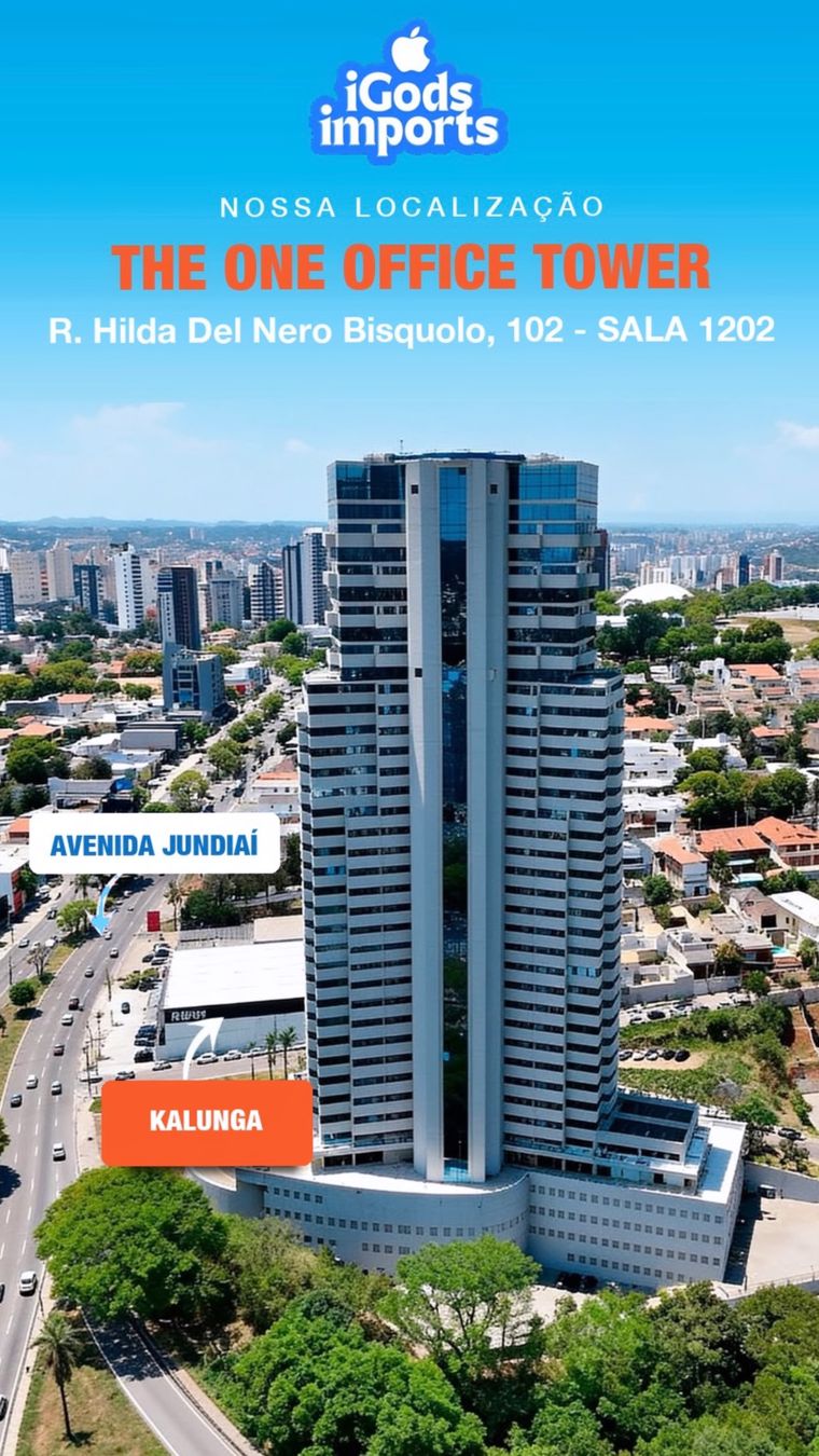 The One Office Tower, em Jundiaí, onde fica a loja iGods Imports